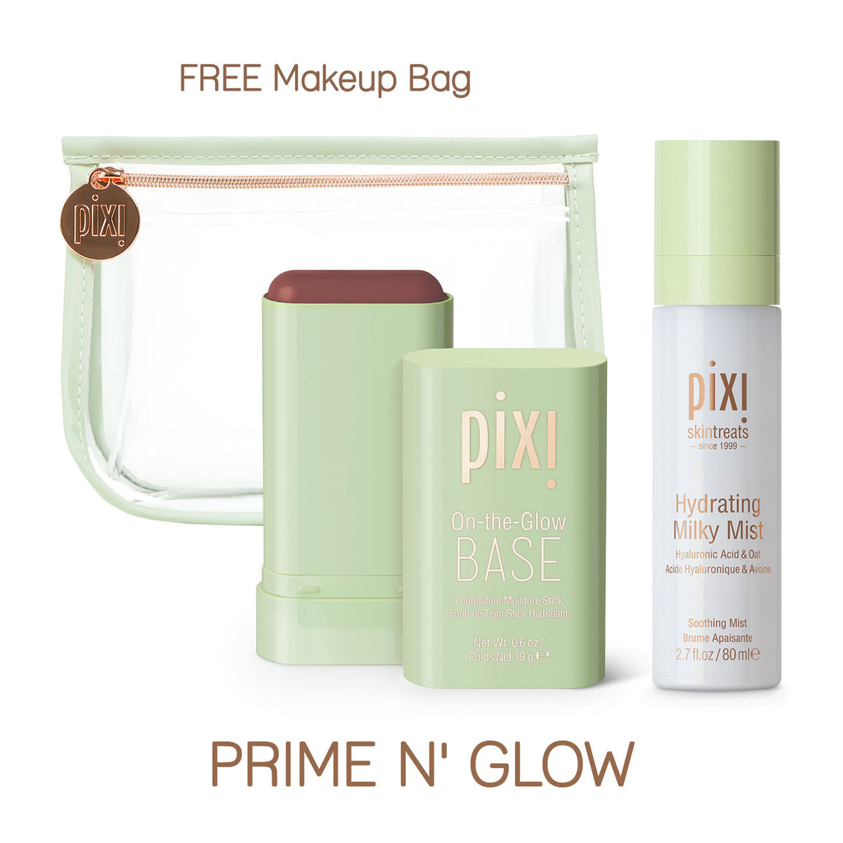 Prime N Glow with FREE Makeup Bag